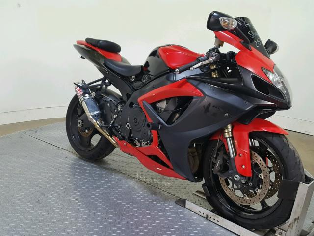 JS1GN7DA962118227 - 2006 SUZUKI GSX-R600 K RED photo 2