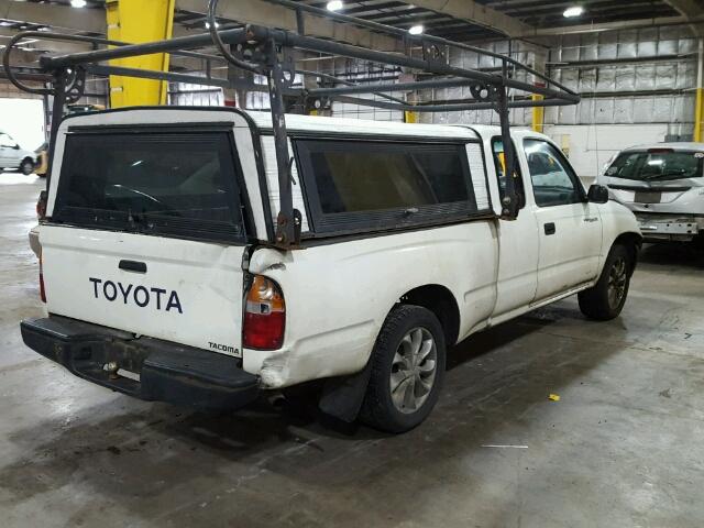 4TAVL52N1VZ282733 - 1997 TOYOTA TACOMA XTR WHITE photo 4