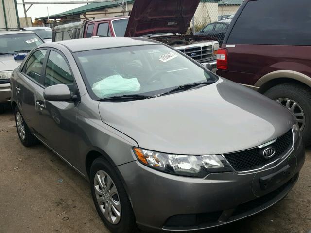 KNAFU4A27C5546983 - 2012 KIA FORTE EX GRAY photo 1