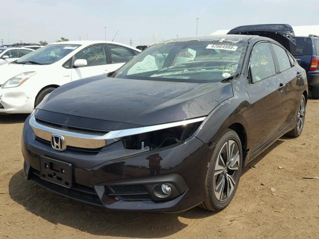 19XFC1F7XHE029519 - 2017 HONDA CIVIC EXL 黑色 照片 2