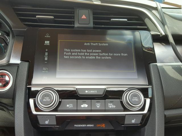 19XFC1F7XHE029519 - 2017 HONDA CIVIC EXL 黑色 照片 9