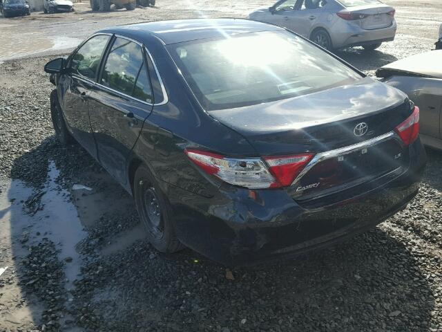 4T1BF1FK9HU407014 - 2017 TOYOTA CAMRY LE 黑色 照片 3