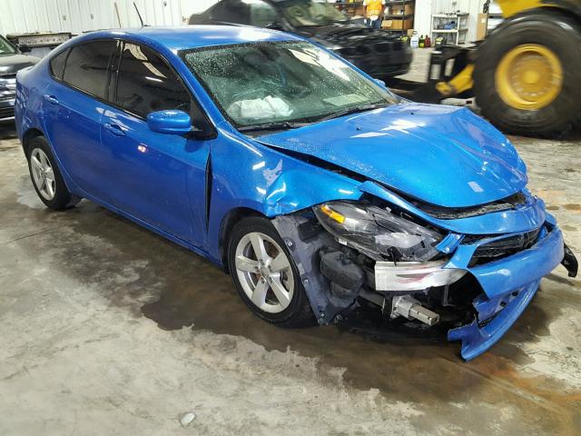 1C3CDFBB7GD571205 - 2016 DODGE DART SXT BLUE photo 1