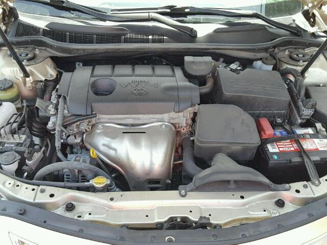 4T1BF3EK8BU156443 - 2011 TOYOTA CAMRY BASE GOLD photo 7