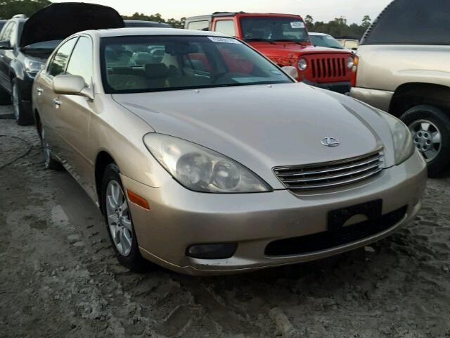 JTHBA30G345006001 - 2004 LEXUS ES 330 GOLD photo 1