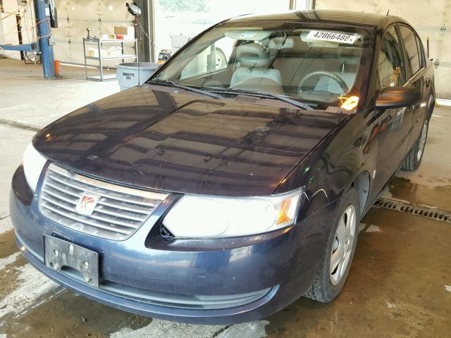 1G8AJ55F37Z187990 - 2007 SATURN ION LEVEL BLUE photo 2