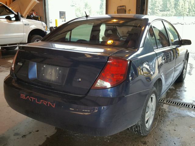 1G8AJ55F37Z187990 - 2007 SATURN ION LEVEL BLUE photo 4
