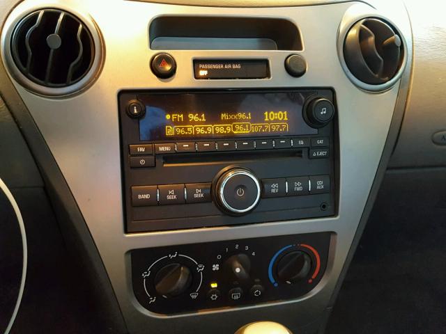 1G8AJ55F37Z187990 - 2007 SATURN ION LEVEL BLUE photo 9