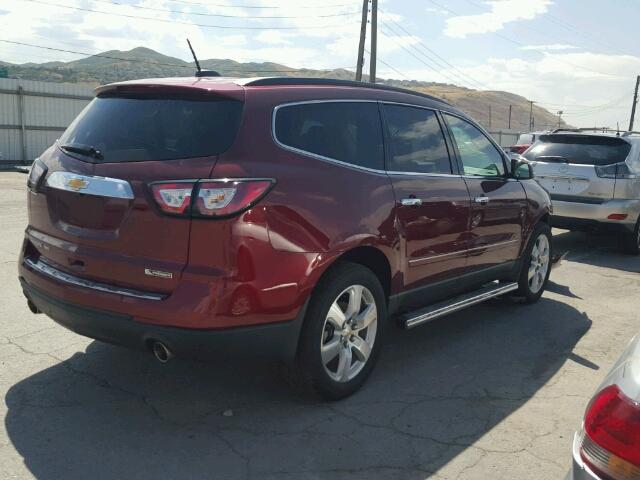 1GNKVJKD8HJ165923 - 2017 CHEVROLET TRAVERSE P BURGUNDY photo 4