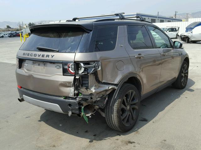 SALCT2BG8FH523070 - 2015 LAND ROVER DISCOVERY BROWN photo 9