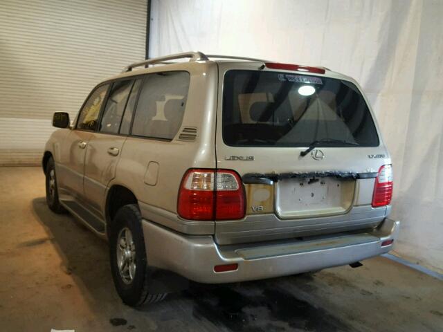 JT6HT00W1Y0103011 - 2000 LEXUS LX 470 TAN photo 3