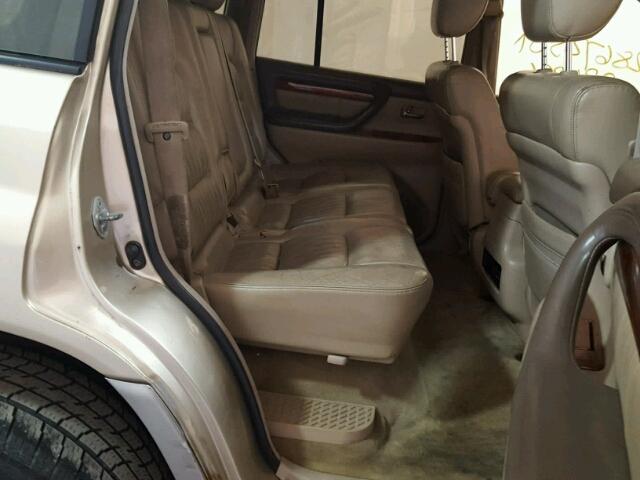 JT6HT00W1Y0103011 - 2000 LEXUS LX 470 TAN photo 6