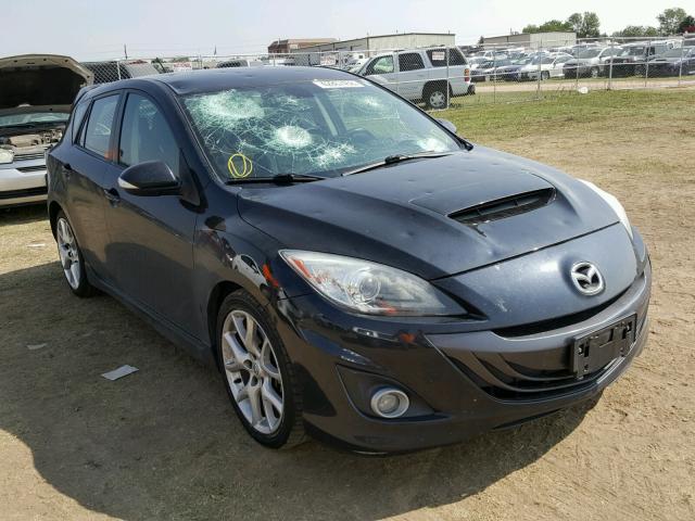 JM1BL1K37B1395904 - 2011 MAZDA SPEED 3 BLACK photo 1