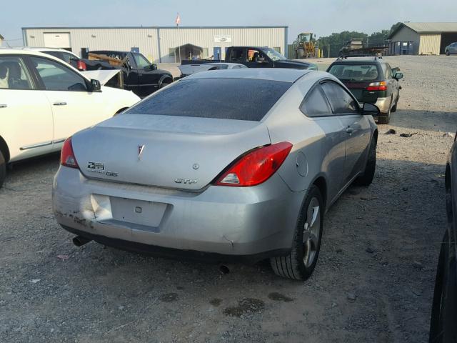 1G2ZM177274203113 - 2007 PONTIAC G6 GTP SILVER photo 4