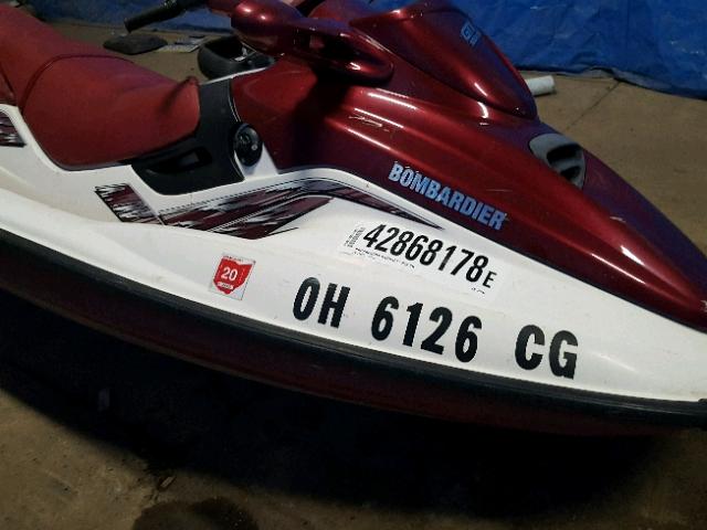 ZZN88851C898 - 1998 BOMBARDIER SEADOO WHITE photo 9