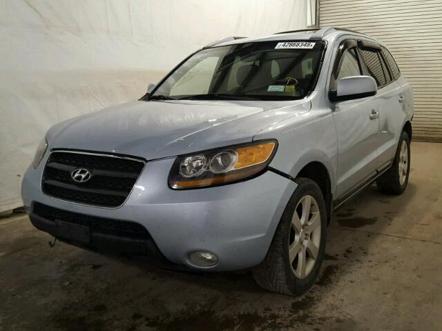 5NMSH73E37H112271 - 2007 HYUNDAI SANTA FE S SILVER photo 2