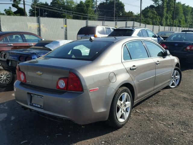 1G1ZB5E01CF223343 - 2012 CHEVROLET MALIBU LS 棕色 照片 4