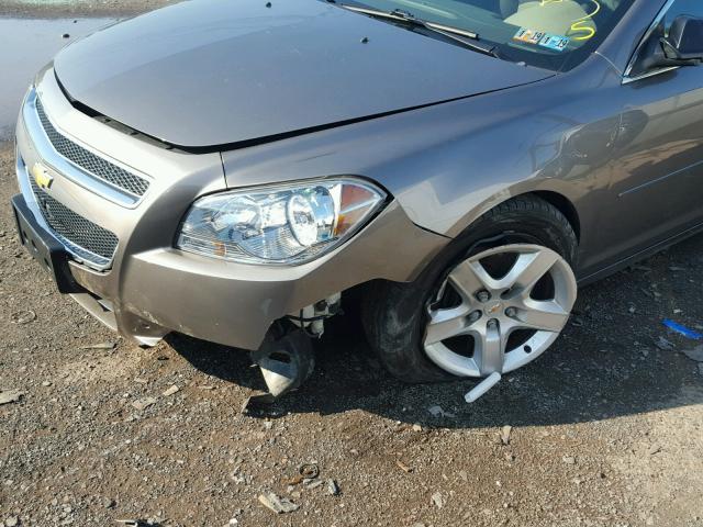 1G1ZB5E01CF223343 - 2012 CHEVROLET MALIBU LS 棕色 照片 9
