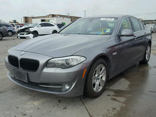 WBAXH5C58DD108891 - 2013 BMW 528 XI GRAY photo 2