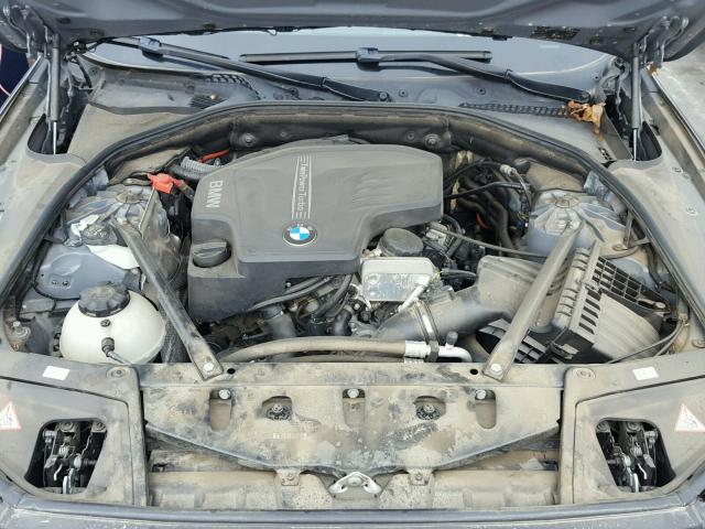 WBAXH5C58DD108891 - 2013 BMW 528 XI GRAY photo 7