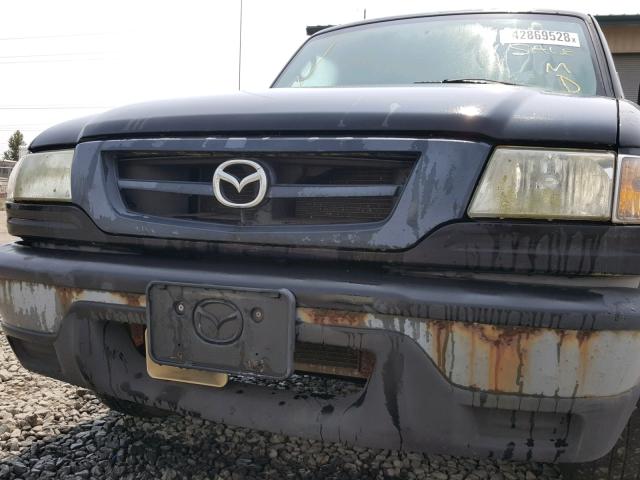 4F4YR12D63TM02081 - 2003 MAZDA B2300 BLACK photo 9