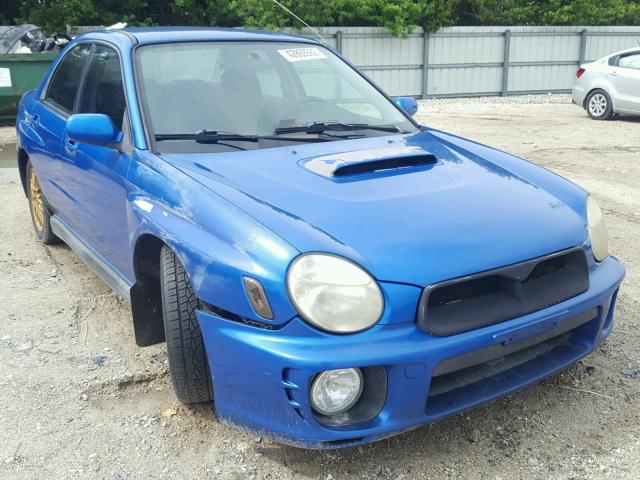 JF1GD29632H530950 - 2002 SUBARU IMPREZA WR BLUE photo 1