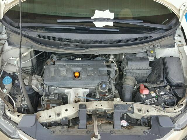 2HGFB2F93CH523391 - 2012 HONDA CIVIC EXL 白色 照片 7