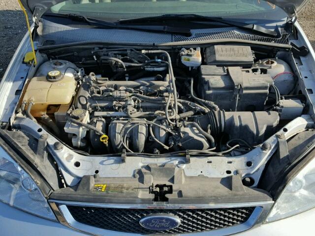 1FAFP36N16W193507 - 2006 FORD FOCUS ZXW SILVER photo 7