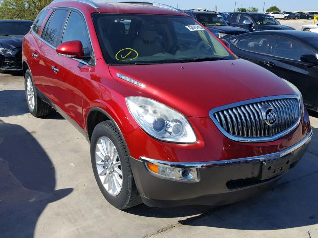 5GAKRCED0CJ402242 - 2012 BUICK ENCLAVE RED photo 1