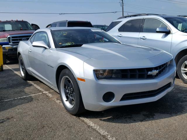 2G1FA1ED3B9139825 - 2011 CHEVROLET CAMARO LS SILVER photo 1