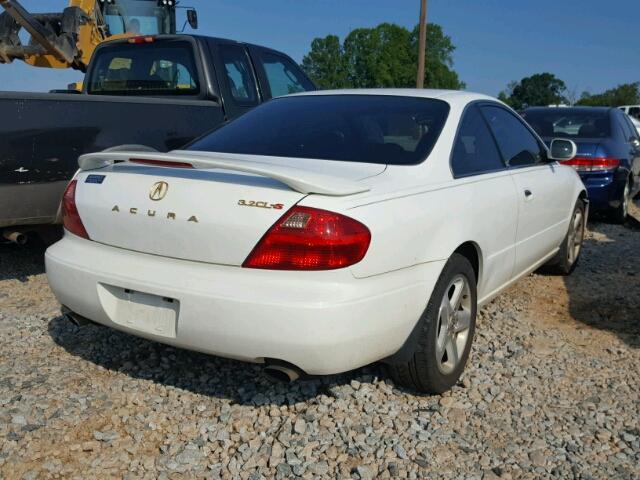 19UYA42671A009865 - 2001 ACURA 3.2CL TYPE WHITE photo 4
