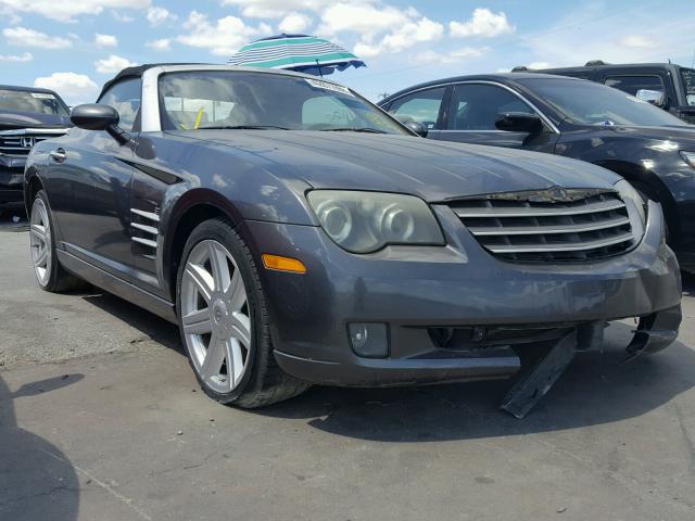 1C3AN65L15X040201 - 2005 CHRYSLER CROSSFIRE GRAY photo 1