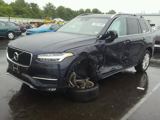 YV4A22PK3H1125756 - 2017 VOLVO XC90 T6 BLUE photo 2