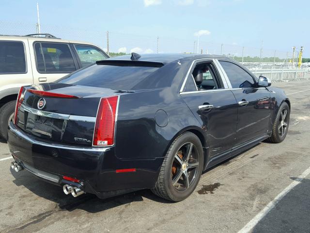 1G6DG577490156376 - 2009 CADILLAC CTS BLACK photo 4