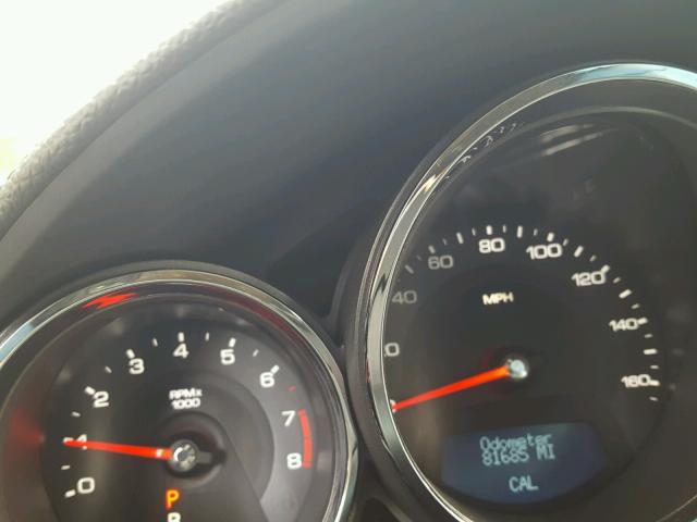 1G6DG577490156376 - 2009 CADILLAC CTS BLACK photo 8