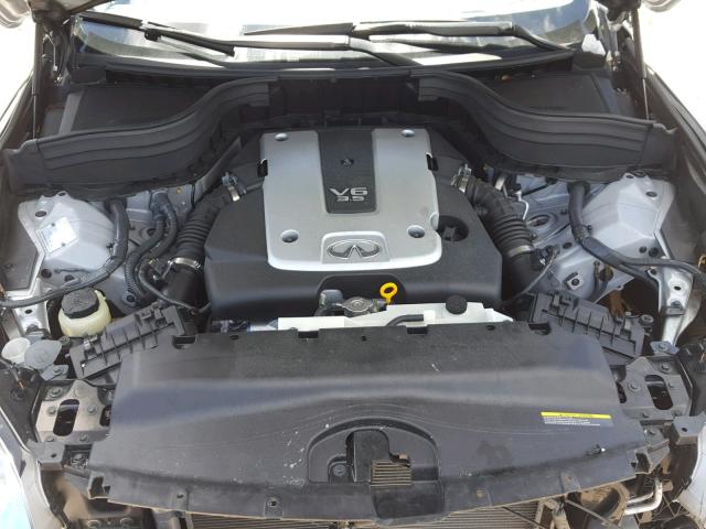 JNKAJ09E68M301858 - 2008 INFINITI EX35 BASE SILVER photo 7