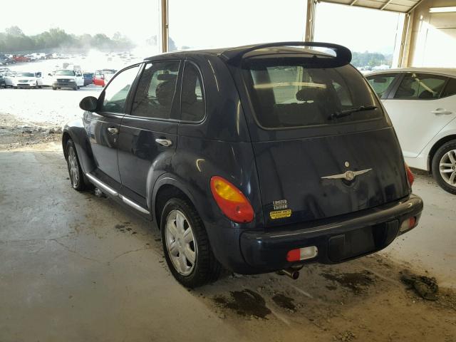 3C8FY68B05T517383 - 2005 CHRYSLER PT CRUISER BLUE photo 3