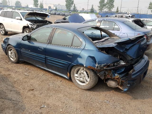 1G2NF52E62M589968 - 2002 PONTIAC GRAND AM S GREEN photo 3