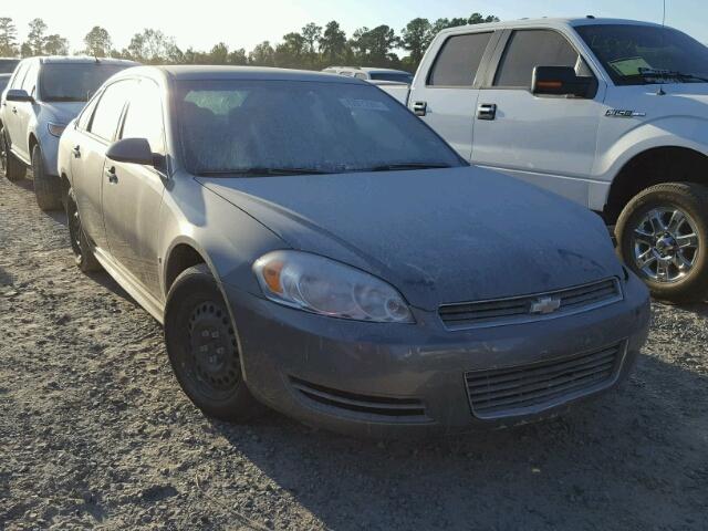 2G1WB57K691257845 - 2009 CHEVROLET IMPALA LS GRAY photo 1