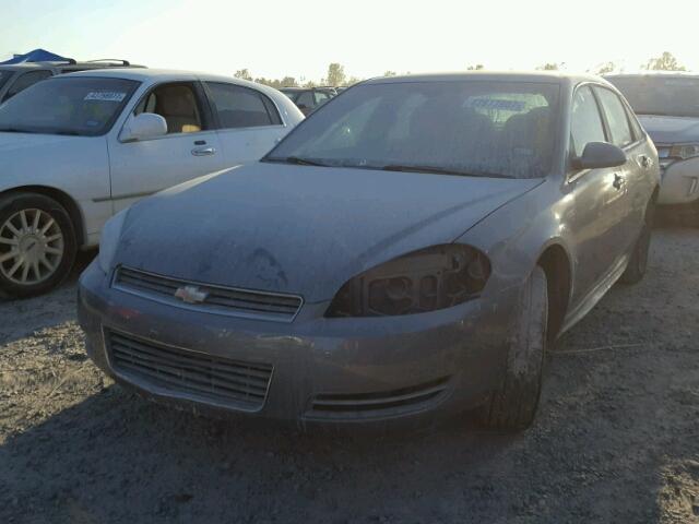 2G1WB57K691257845 - 2009 CHEVROLET IMPALA LS GRAY photo 2