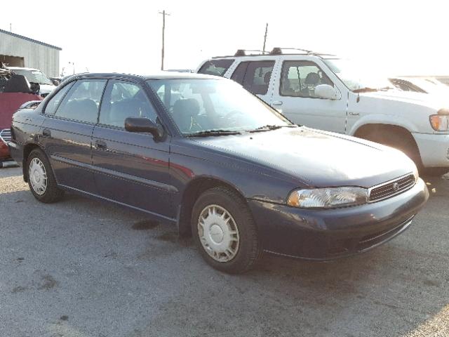 4S3BD4355T7208981 - 1996 SUBARU LEGACY L BLUE photo 1