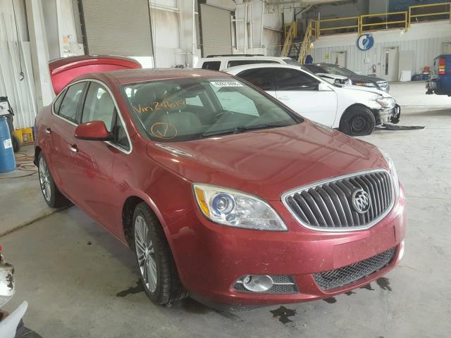 1G4PS5SK2D4246191 - 2013 BUICK VERANO RED photo 1