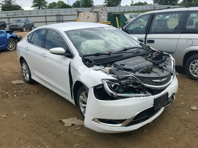 1C3CCCCB6FN602808 - 2015 CHRYSLER 200 C WHITE photo 1