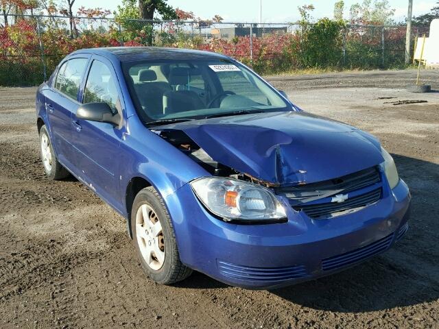 1G1AJ55F477355792 - 2007 CHEVROLET COBALT LS BLUE photo 1