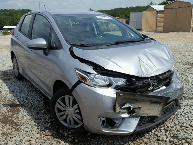 JHMGK5H50HS017983 - 2017 HONDA FIT LX SILVER photo 1