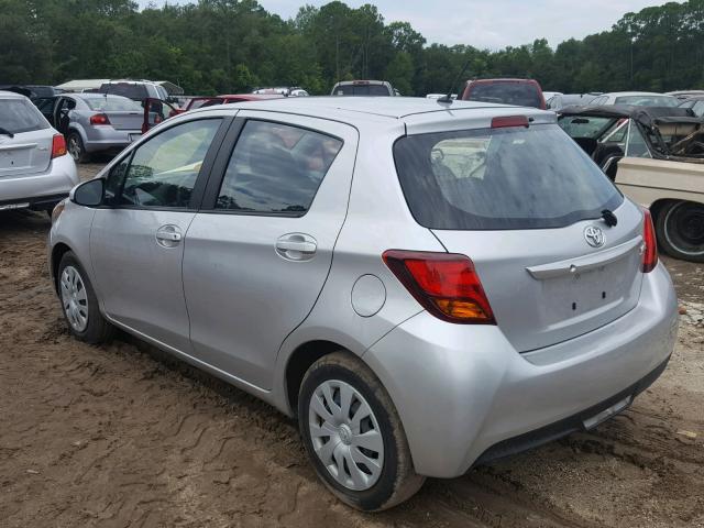 VNKKTUD3XHA084126 - 2017 TOYOTA YARIS L SILVER photo 3