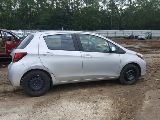 VNKKTUD3XHA084126 - 2017 TOYOTA YARIS L SILVER photo 9