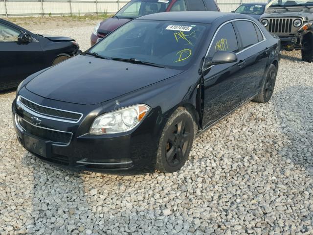 1G1ZH57B284264287 - 2008 CHEVROLET MALIBU 1LT 黑色 照片 2