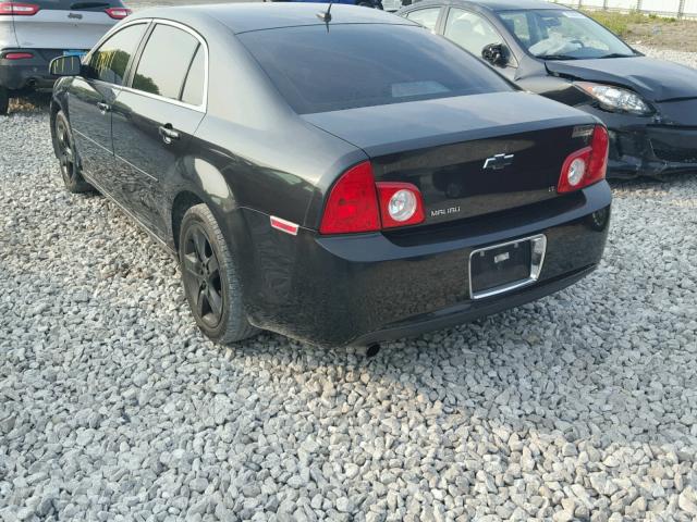 1G1ZH57B284264287 - 2008 CHEVROLET MALIBU 1LT 黑色 照片 3