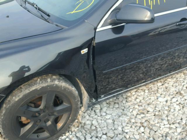 1G1ZH57B284264287 - 2008 CHEVROLET MALIBU 1LT 黑色 照片 9